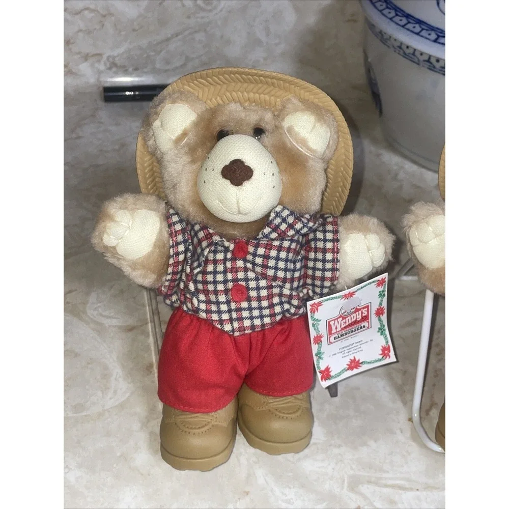 Pair Of Furskins Bears From‎ Wendy's